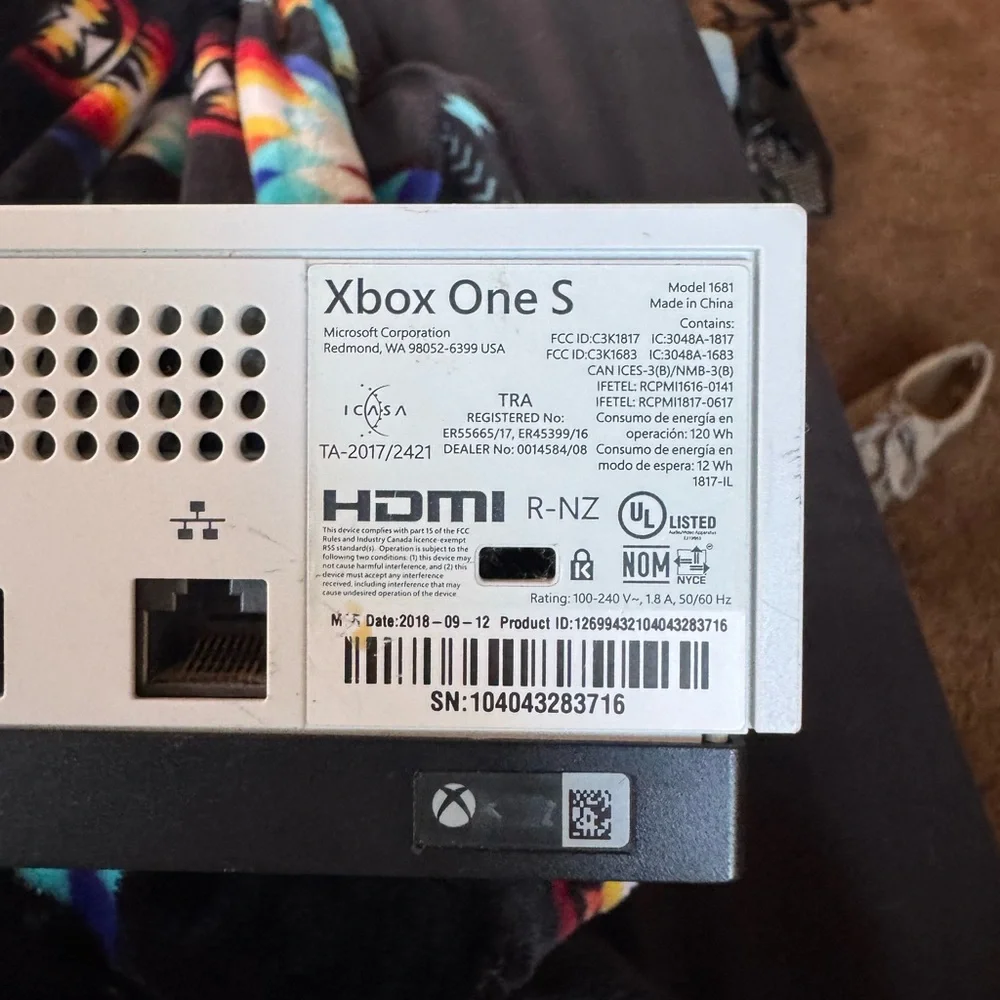 Xbox hdmi port